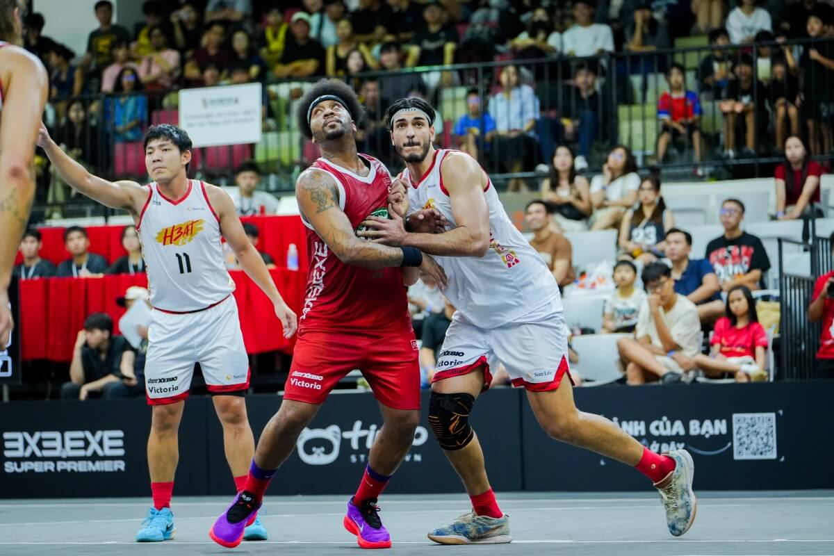 Đội hình và luật thay người trong luật bóng rổ 3vs3